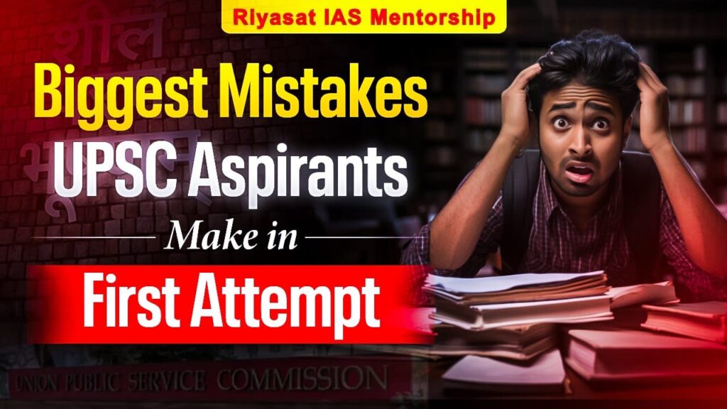 “UPSC Preparation Mistakes 2026 Strategy Riyasat IAS Mentorship”
