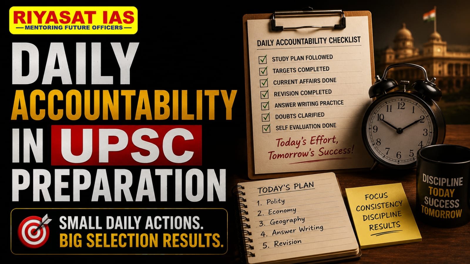 Daily Accountability UPSC Preparation Mentorship 2026