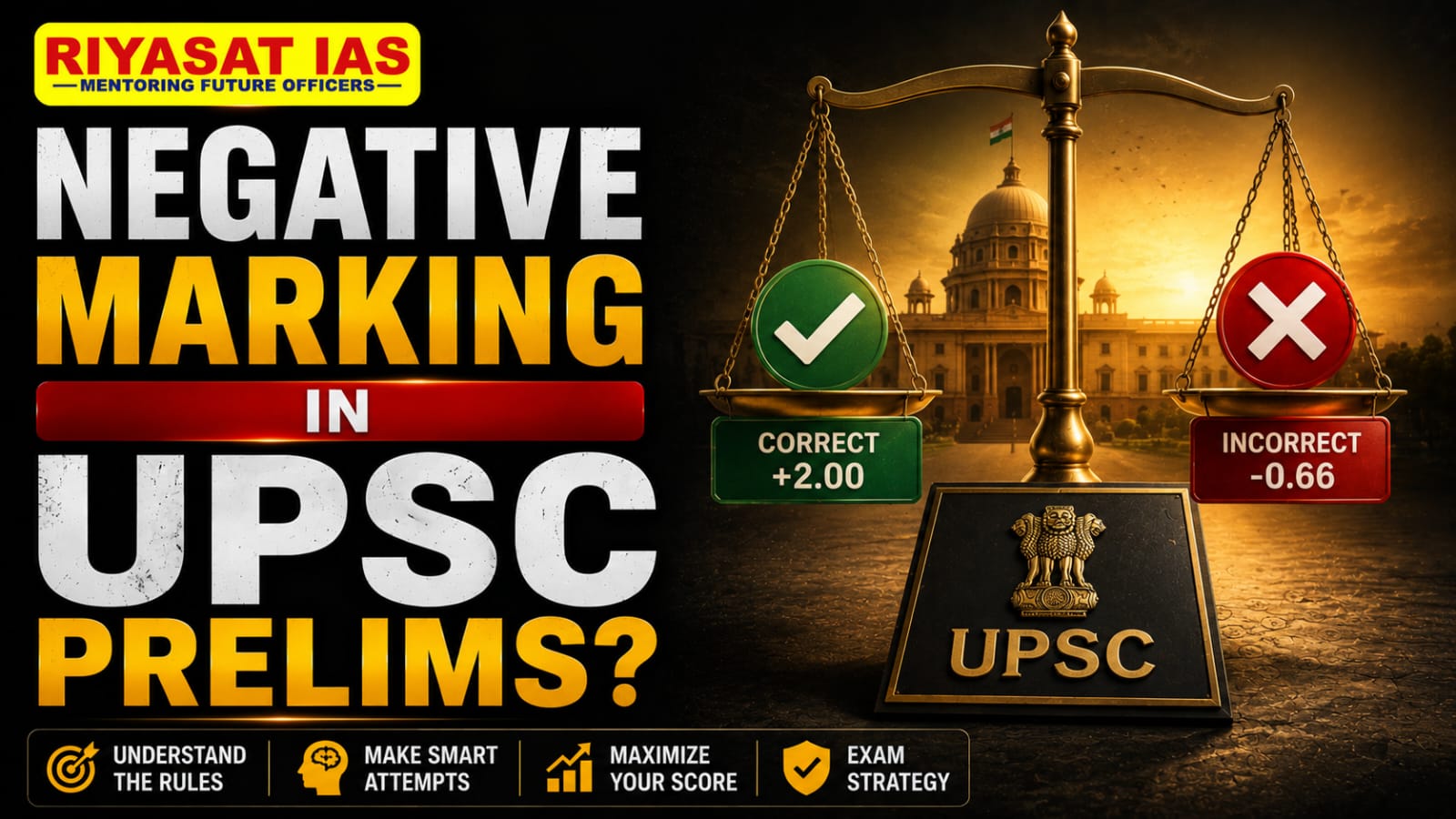 Negative Marking in UPSC Prelims 2026