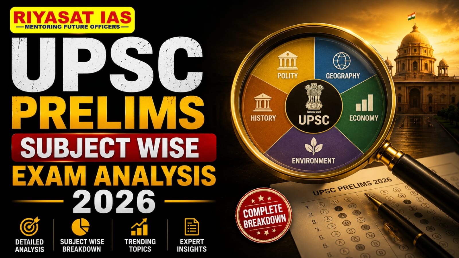 UPSC Prelims Exam Analysis 2026