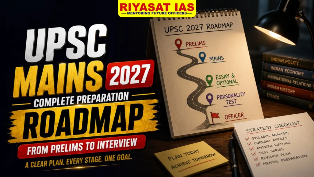 UPSC Mains 2027 complete preparation roadmap