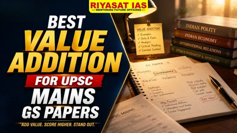 best value addition for UPSC Mains GS papers