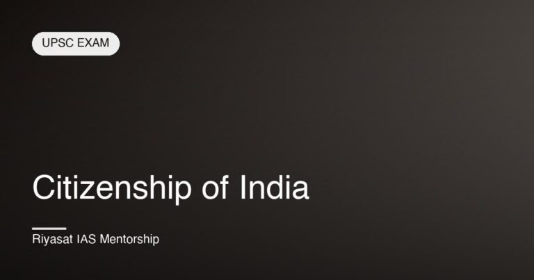 Citizenship of India