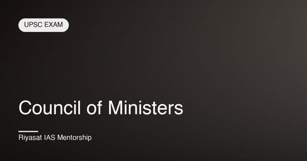 Council of Ministers