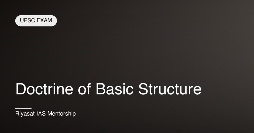 Doctrine of Basic Structure