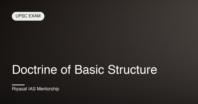 Doctrine of Basic Structure
