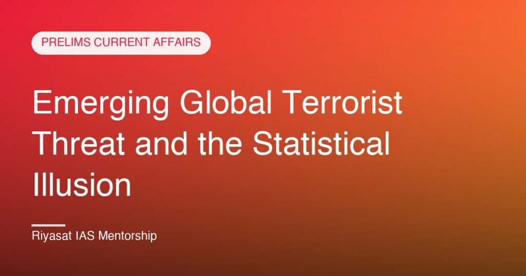 Emerging Global Terrorist Threat and the Statistical Illusion