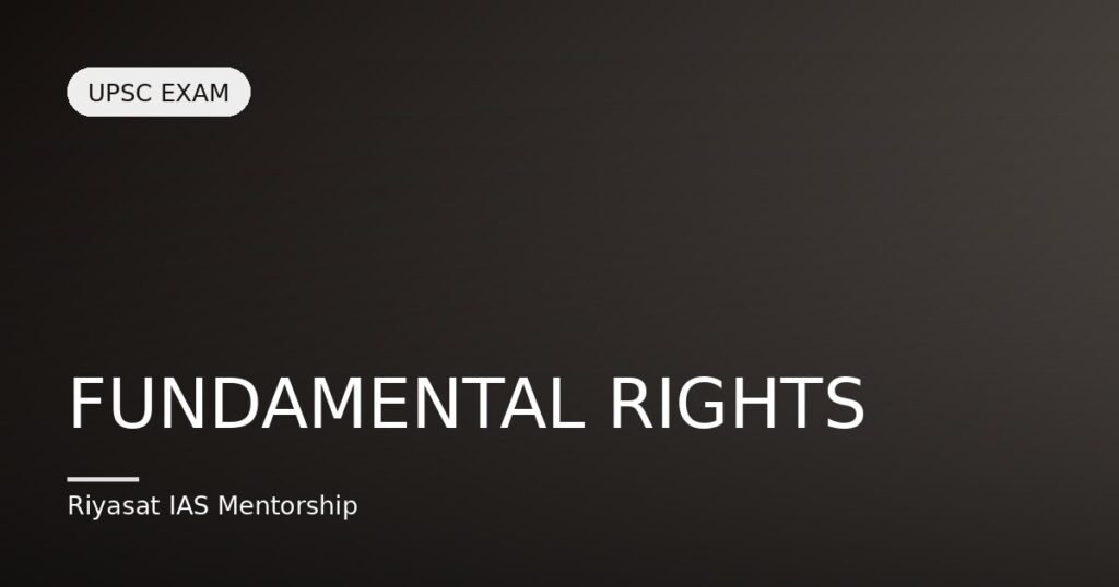FUNDAMENTAL RIGHTS