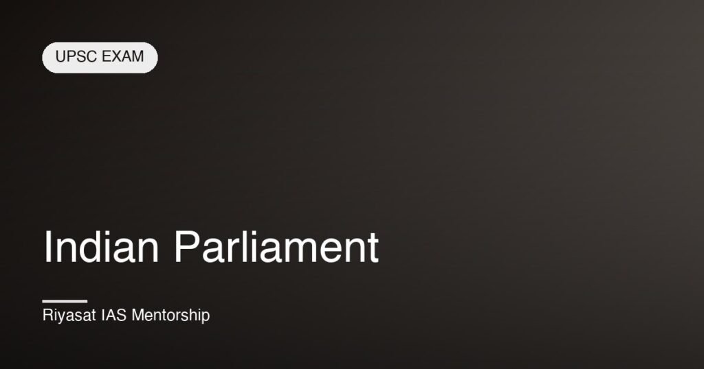 Indian Parliament