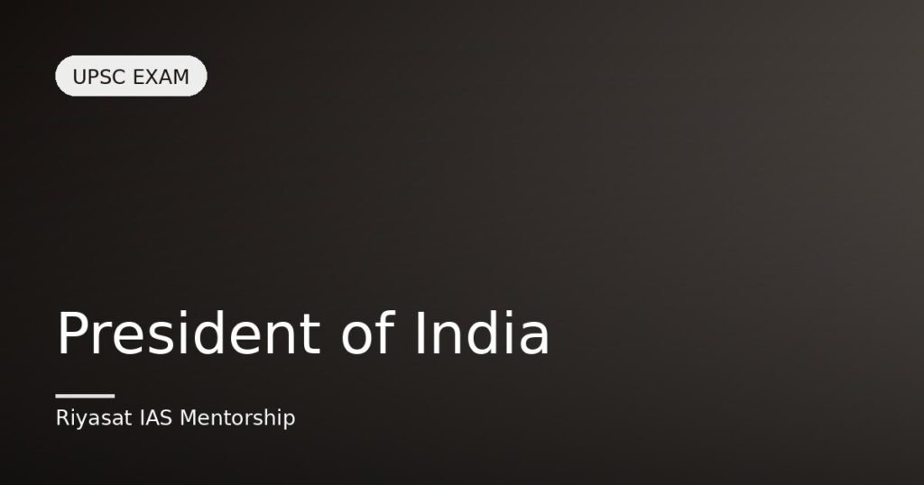 President of India