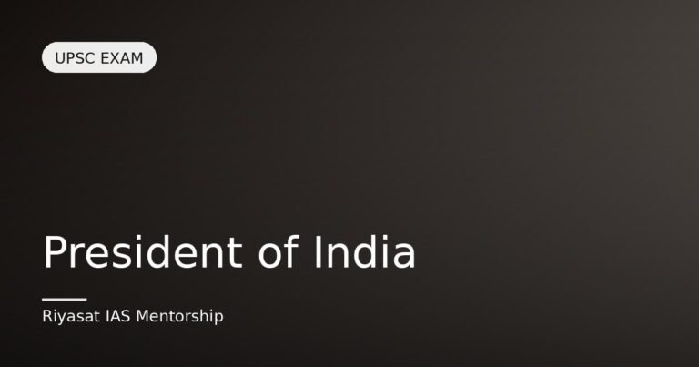 President of India