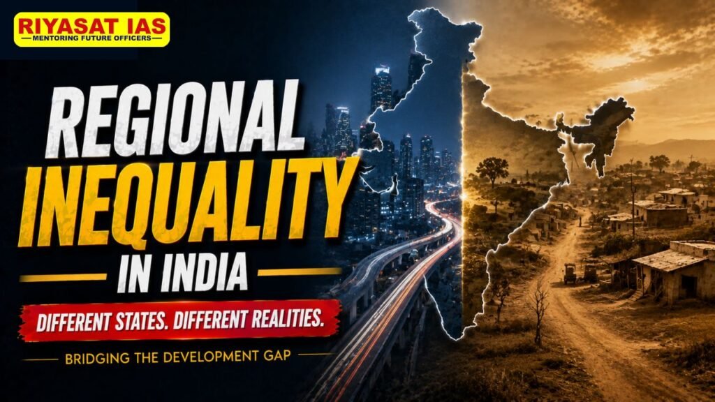 Regional Inequality in India