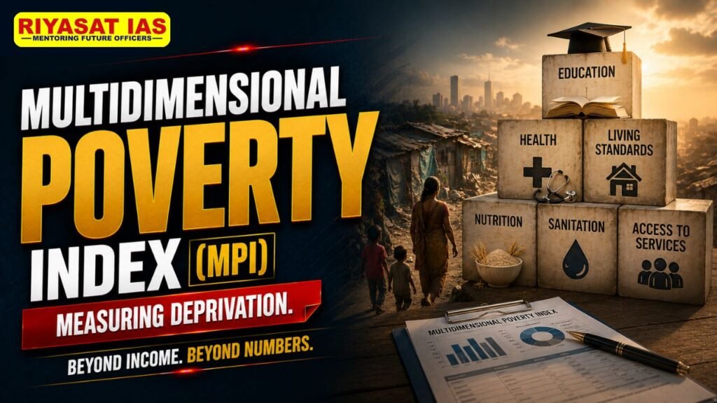 Multidimensional poverty index (MPI)
