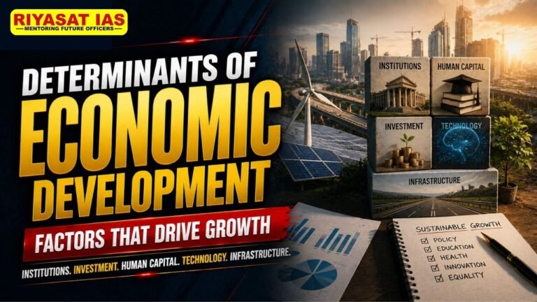 Determinants of Economic Development