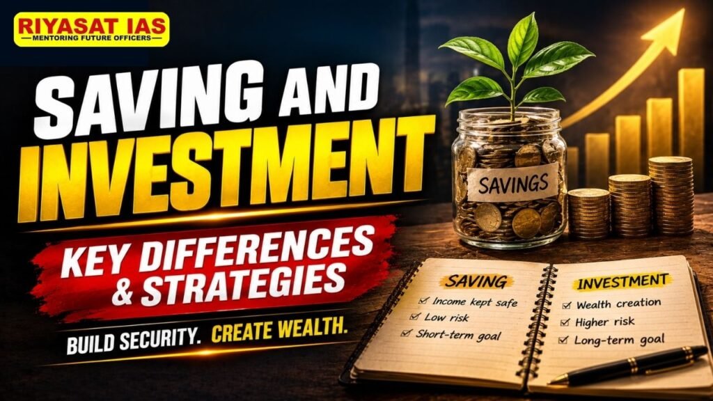 Saving and Investment
