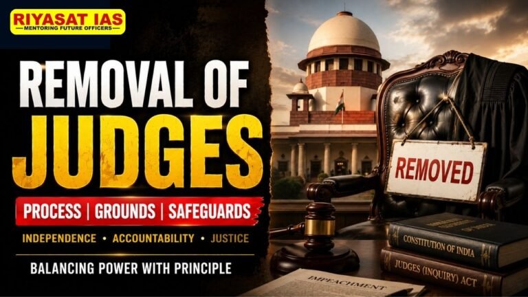 Removal of Judges