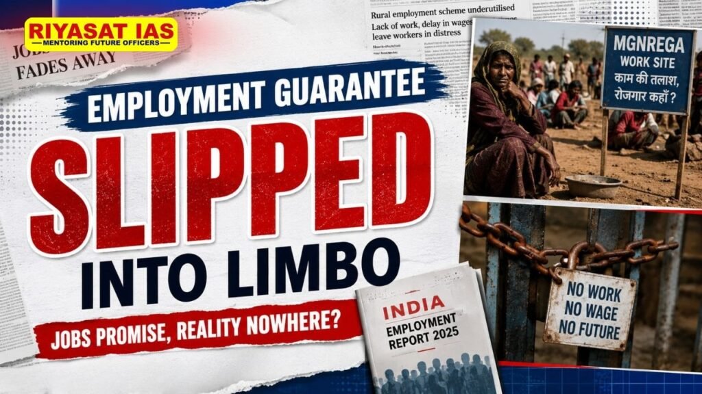 Employment guarantee has slipped into limbo