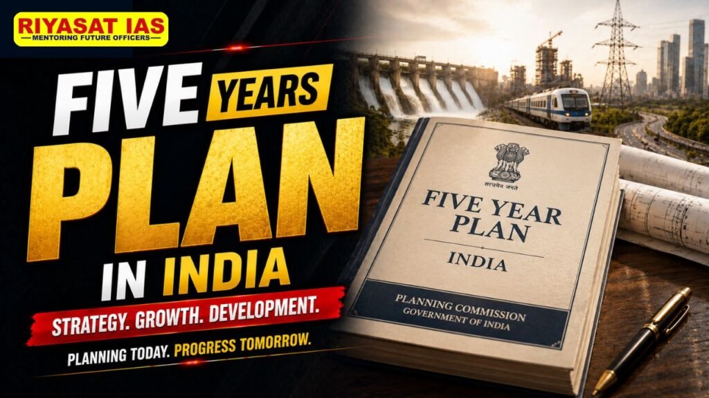 Five years plan in India
