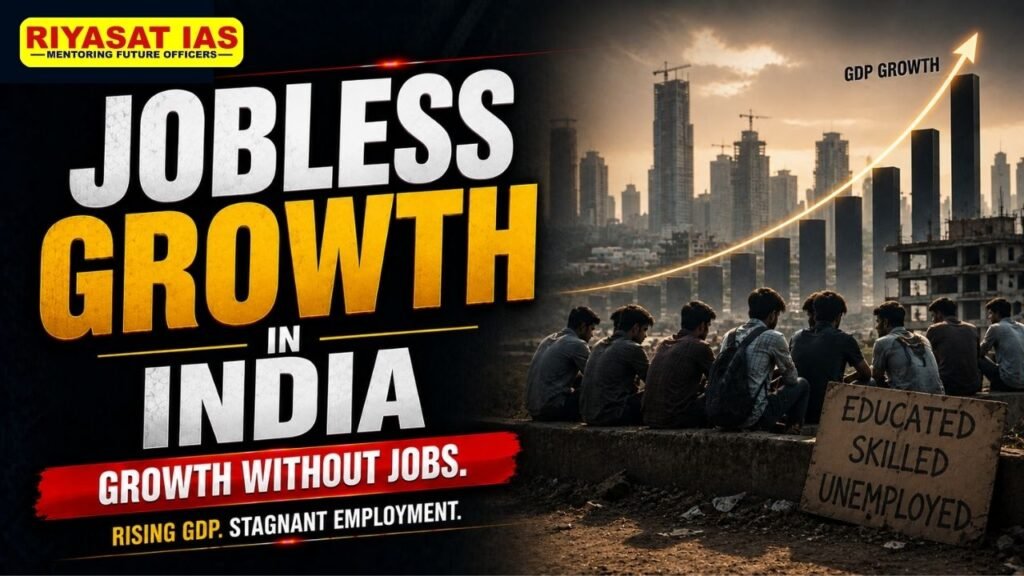 Jobless Growth in India