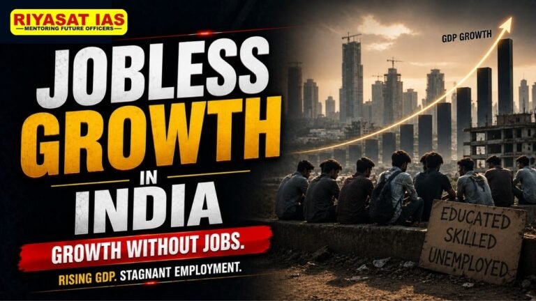 Jobless Growth in India