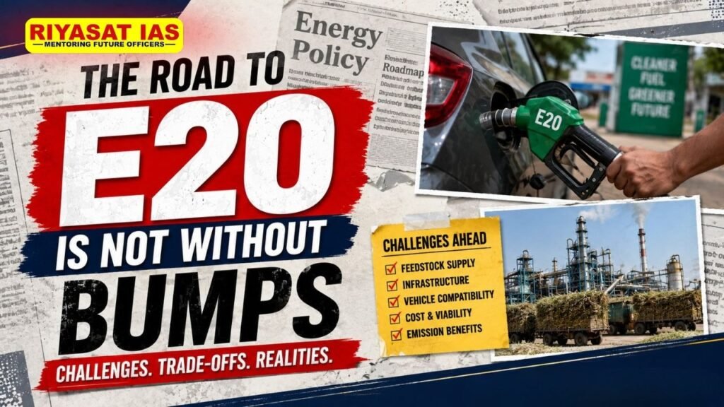 The road to E20 is not without bumps