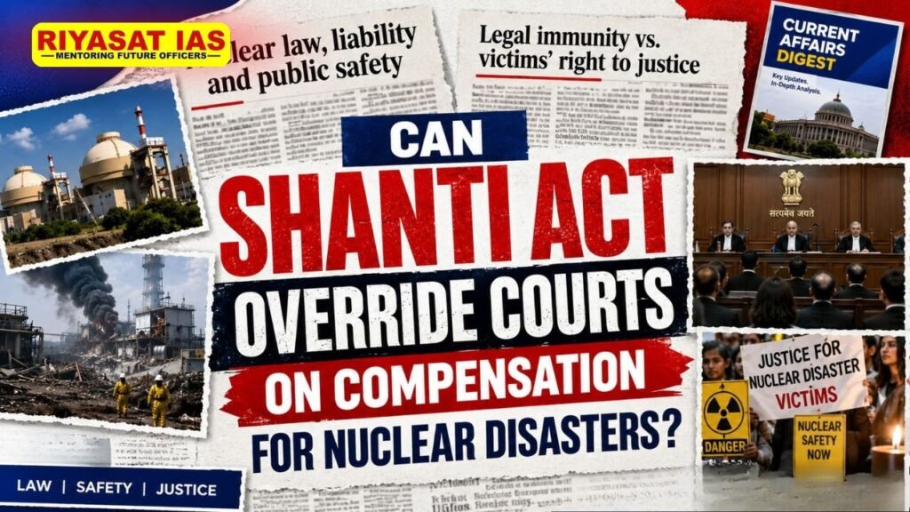 Can SHANTI Act Override Courts on Compensation for Nuclear Disasters