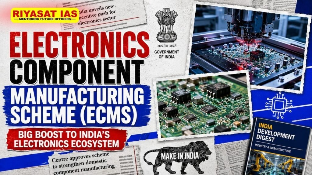 Electronics Component Manufacturing Scheme (ECMS)