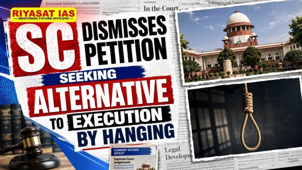 SC Dismisses Petition Seeking Alternative to Execution by Hanging