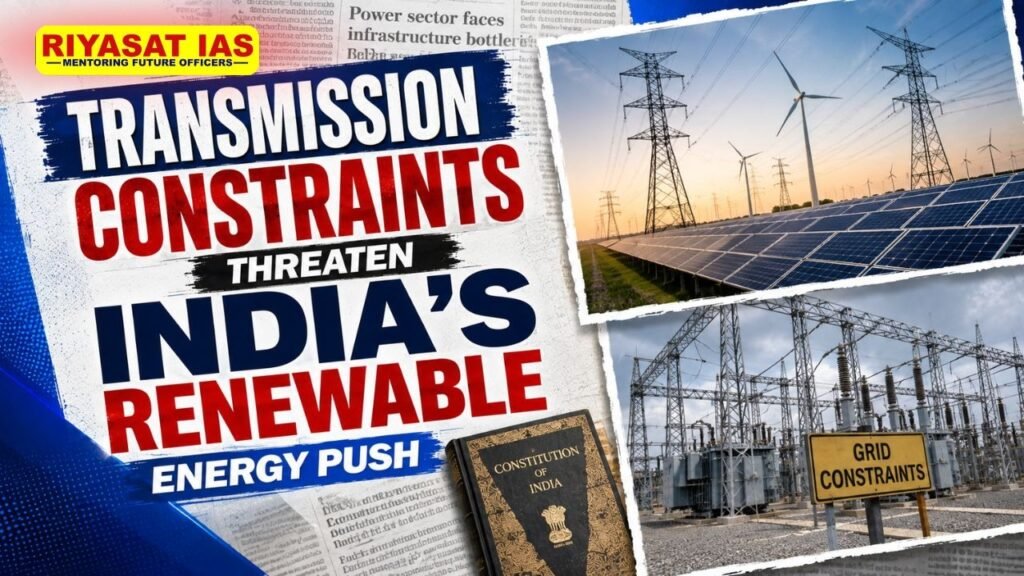 Transmission Constraints Threaten India’s Renewable Energy Push