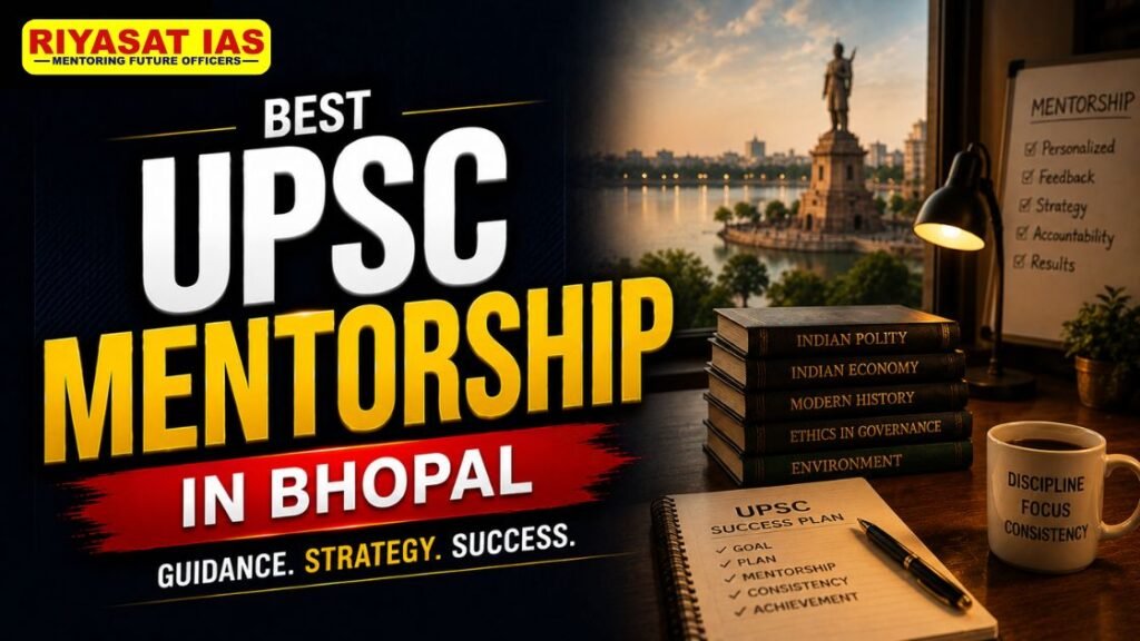 Best UPSC mentorship in Bhopal