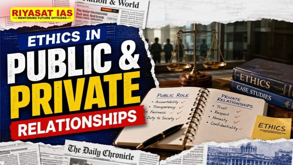 Ethics in Public & Private relationships