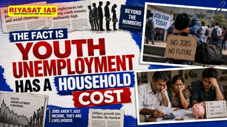 The fact is youth unemployment has a household cost