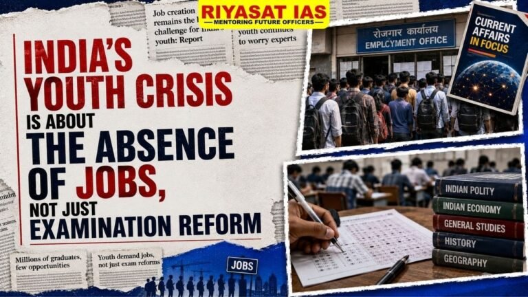 India’s youth crisis is about the absence of jobs, not just examination reform