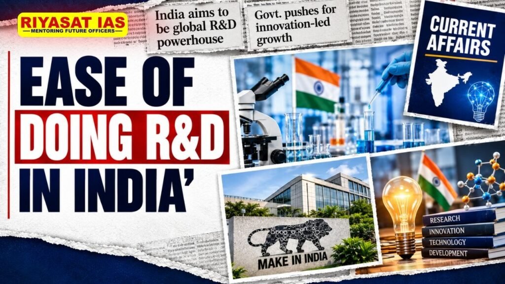 Ease of Doing R&D in India