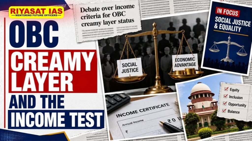 OBC creamy layer and the income test