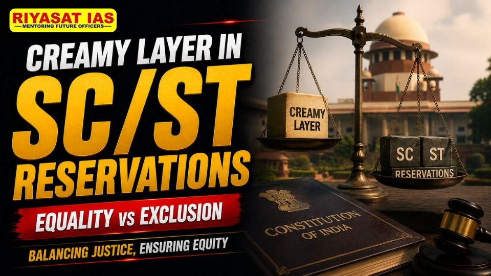 Creamy Layer in SC/ST Reservations