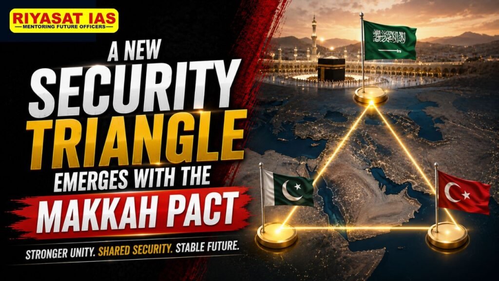 A new security triangle emerges with the Makkah Pact