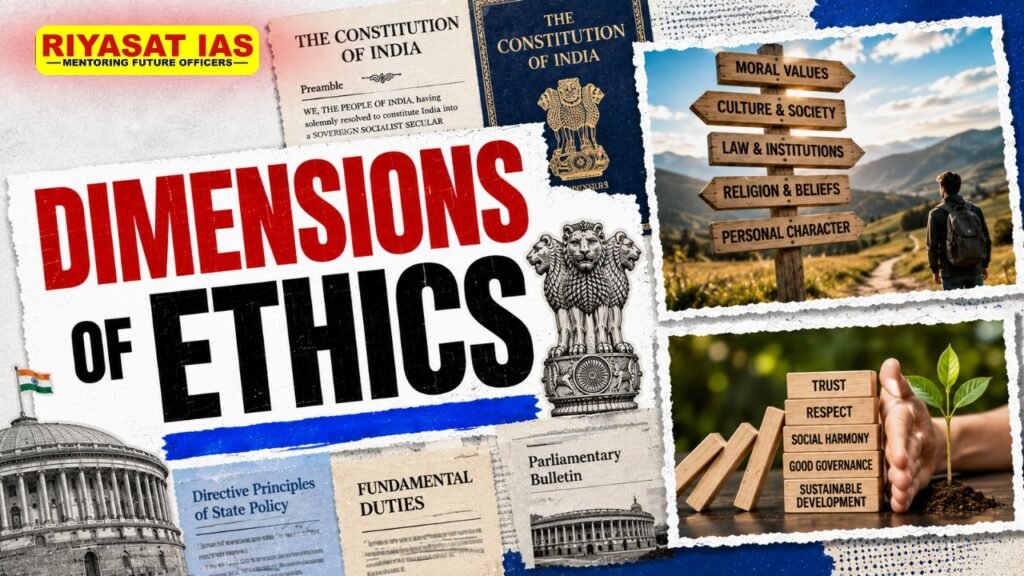 Dimensions of Ethics