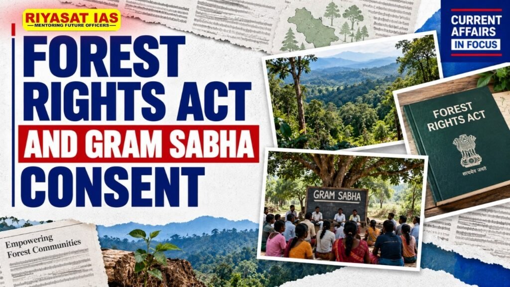 Forest Rights Act and Gram Sabha Consent"