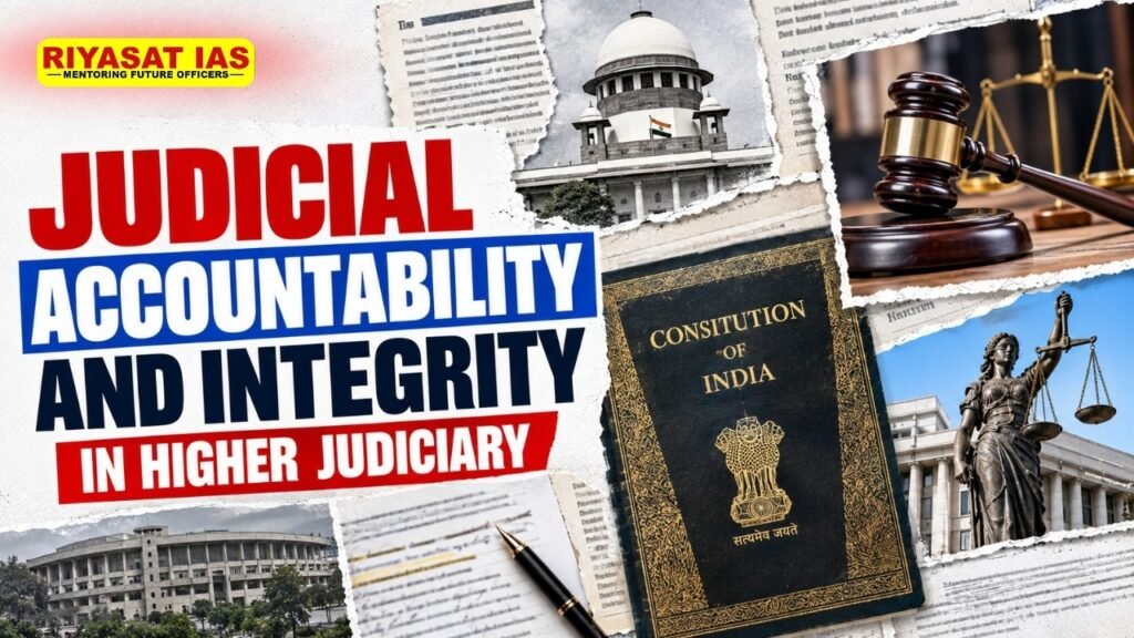 Judicial Accountability and Integrity in Higher Judiciary