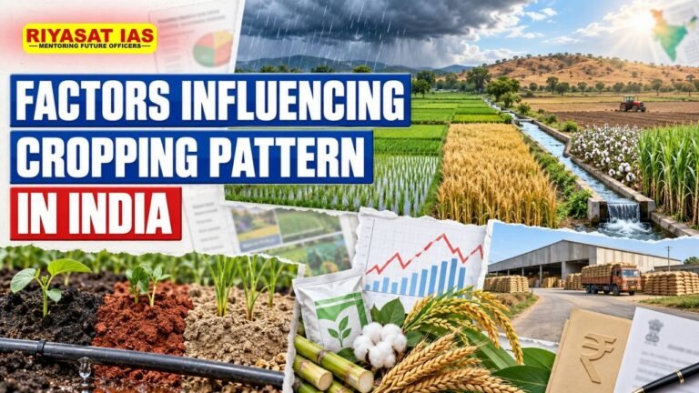 Factors Influencing Cropping Pattern in India