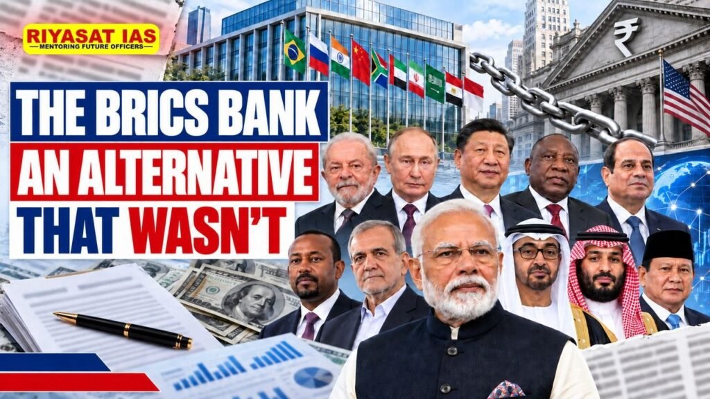The BRICS bank — an alternative that wasn’t