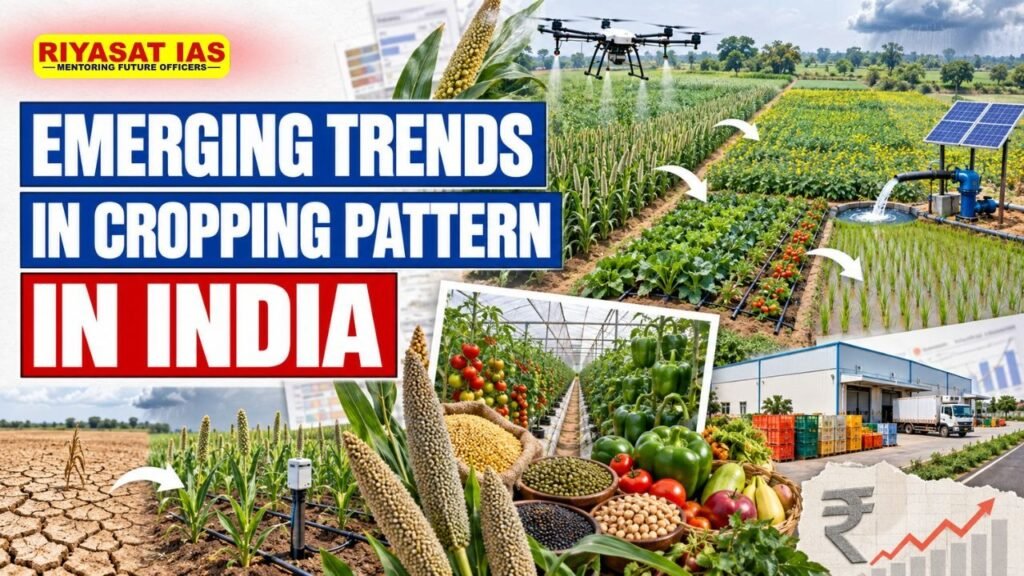 Emerging Trends in Cropping Pattern in India