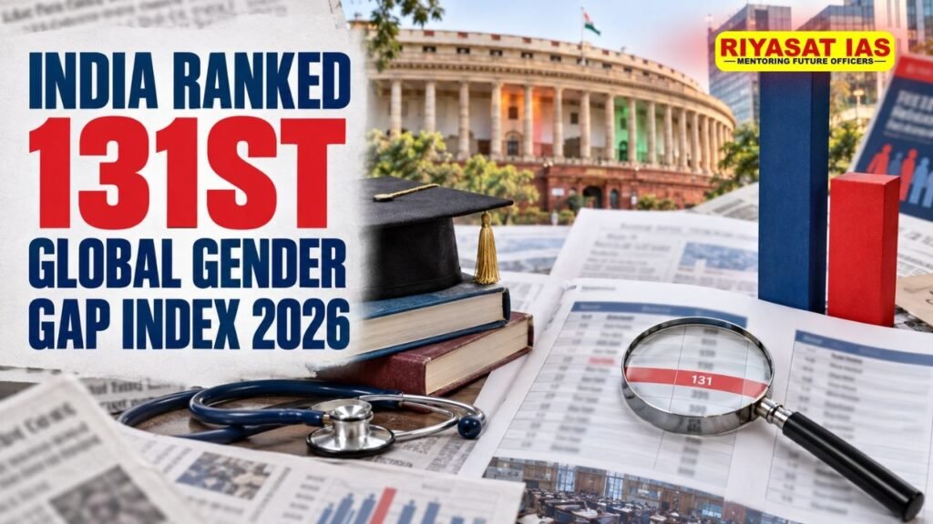 Global Gender Gap Index 2026 India ranking