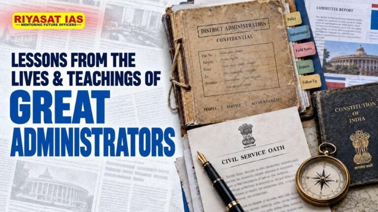 Lessons from the Lives and Teachings of Great Administrators