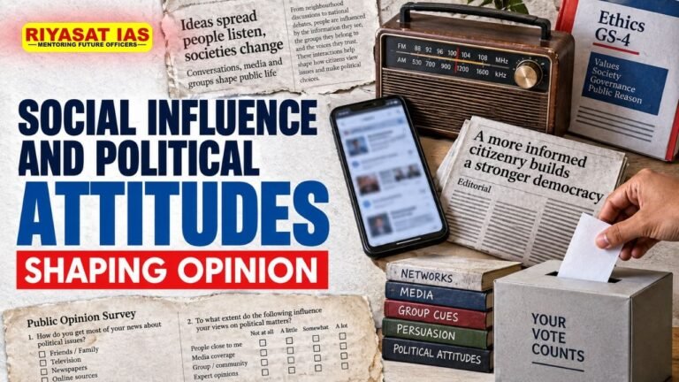 Social Influence and Political Attitudes
