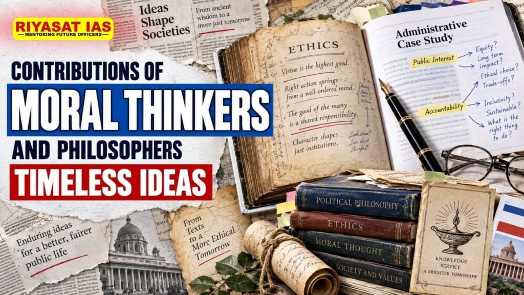 Contributions of Moral Thinkers and Philosophers