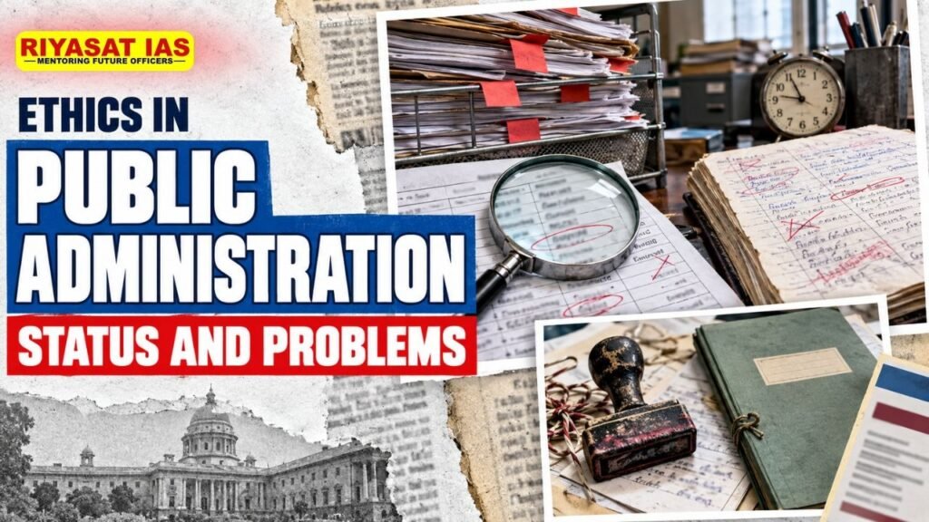 Ethics in Public Administration Status and Problems