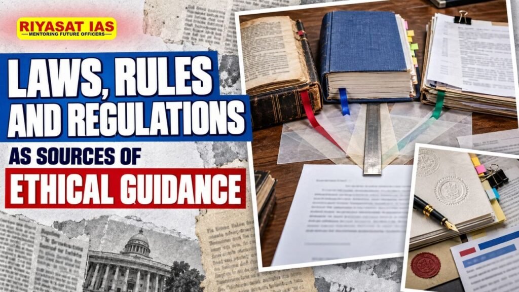 Laws, Rules, and Regulations as Sources of Ethical Guidance