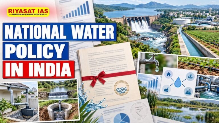 National Water Policy in India